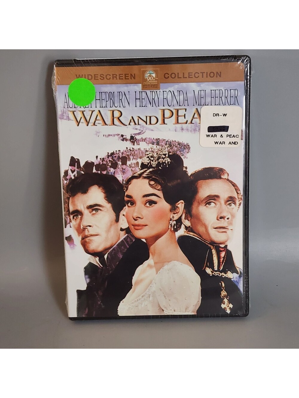 War and Peace DVD Audrey Hepburn Henry Fonda Mel Ferrer Widescreen Collection